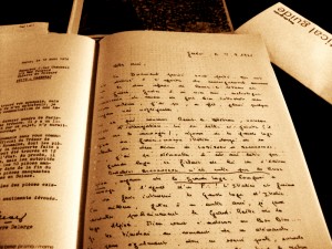 Notas de Bérenger Saunière, poco antes de su muerte en 1917